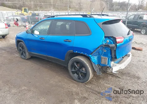 2017 Jeep Cherokee Sport из США, поврежденный, VIN 1C4PJLAB8HW604238